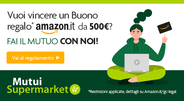 Mutuisupermarket Concorso Amazon 2022